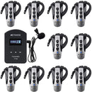 1-【モデル機ある】Retekess TT106 ワイヤレスガイドシステム  無線ガイドシステム  ツアーガイドシステム イヤーフックミニ受信機  工場見学 会社説明会 同時通訳 博物館 教会翻訳