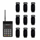 ワイヤレス 腕時計型携帯受信機 呼び出しベル 工場用・飲食店用・居酒屋・介護者・スタフィー呼び出しベル腕時計 腕の受信機