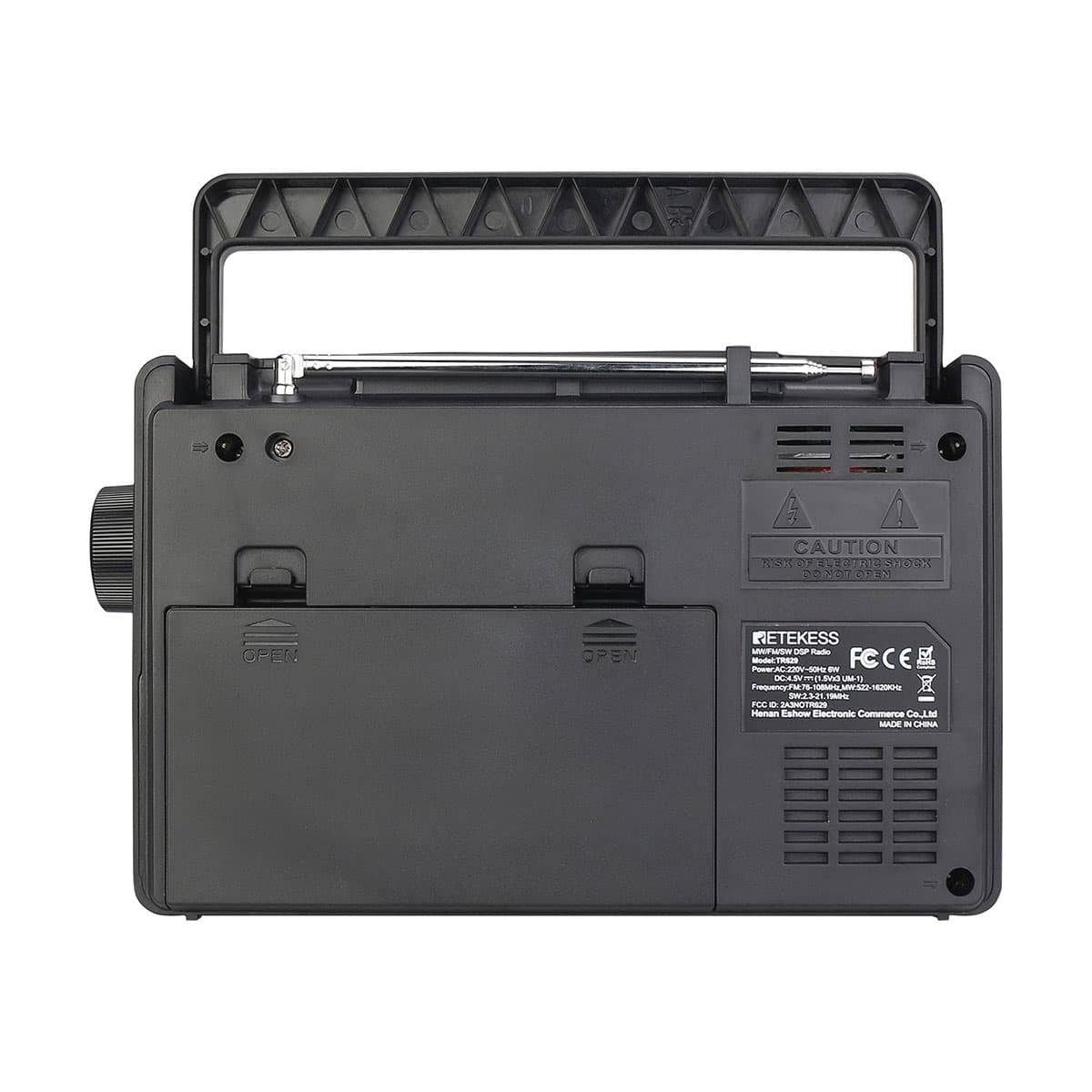 RETEKESS TR629 FM、AM、SWラジオ ポータブルラジオ バンドラジオラジオ 防災ラジオ 高齢者にラジオ
