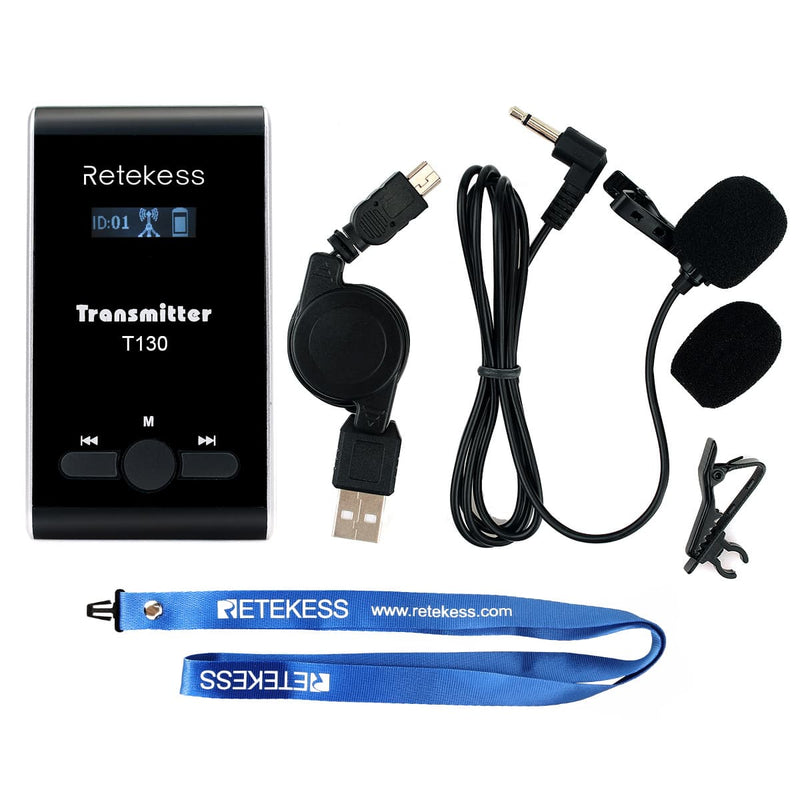 retekess T130/131 ツアーガイドシステム 無線ガイドシステム 無線通信システム