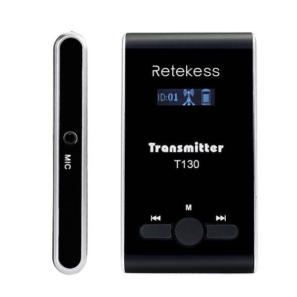 retekess T130/131 ツアーガイドシステム 無線ガイドシステム 無線通信システム