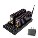 Retekess T111ワイヤレス呼び出しベル ワイヤレスコールベル 無線コーリングシステム 親機*1＋子機*20 オールインワンデザイン コーヒー レストラン 焼肉 居酒屋 カフェ店に向け