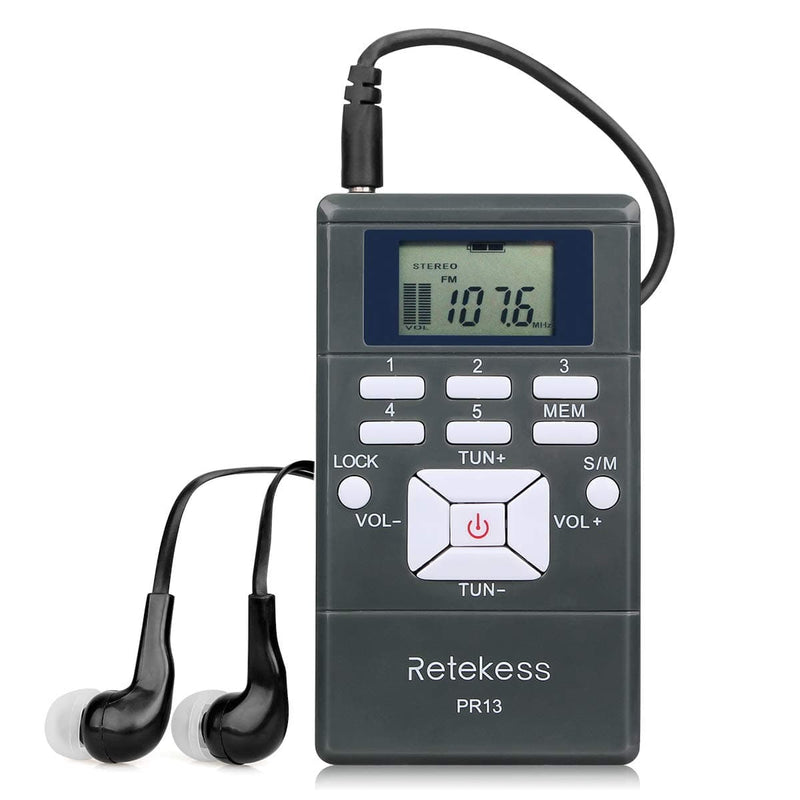 FMレシーバーretekessPR13 特定小電力無線局 高音質 