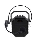 Retekess 拡声器 マイク1本付きスピーカー アンプ内蔵スピーカー 会議 セミナー イベント街頭 学校行事スピーチ 2本マイク 多機能対応  録音/ラジオ放送/ECHO/USB/AUX/TFカード対応